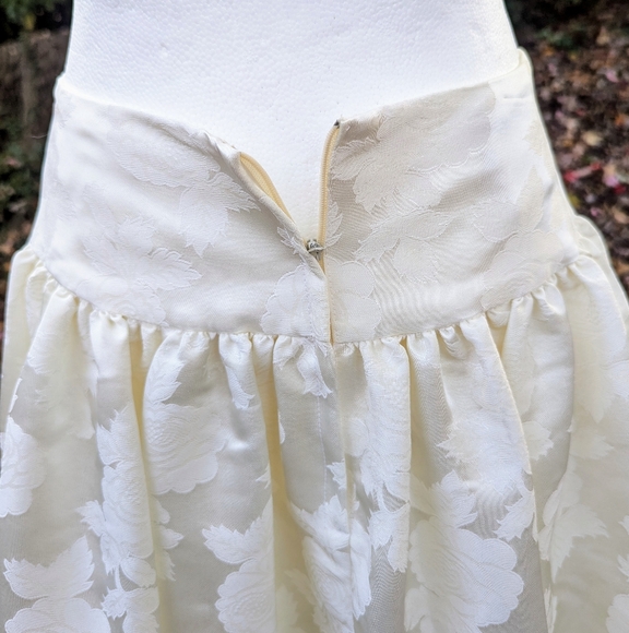 VINTAGE Jessica McClintock Brocade and Crinoline Skirt 80s - Picture 11 of 12